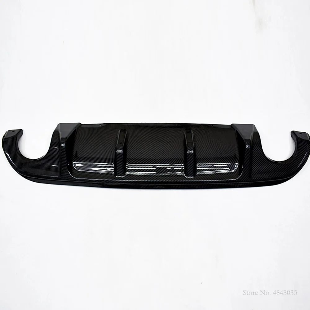 carbon fiber AITWATT задний спойлер для Infiniti Q50 Q50L Q50S высококачественный диффузор из углеродного волокна материал заднего бампера накладка отделка автомобиля Стайлинг - Цвет: carbon fiber