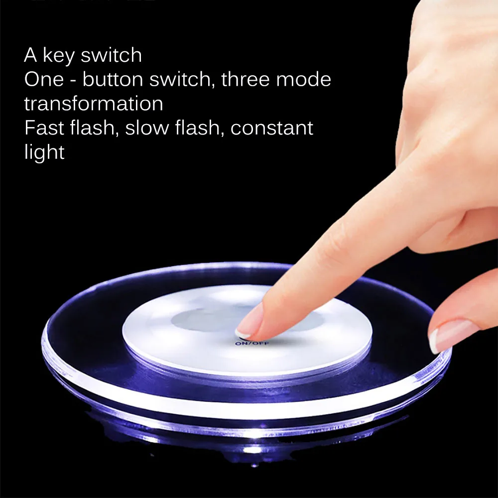 Акриловый кристалл ультра тонкий светодиодный светильник каботажное судно