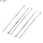 5 шт.лот уникальный дизайн из нержавеющей стали ушной палочка средство для удаления воска инструмент для ухода ухочистка