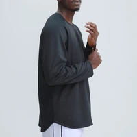 2022 mens sports fashion long sleeves running soccer t shirts male fitness clothing basketball uniform man football shirt