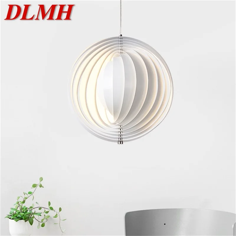 

DLMH Pendant Light Modern Creative White LED Lamps Fixtures For Home Decorative Dining Room