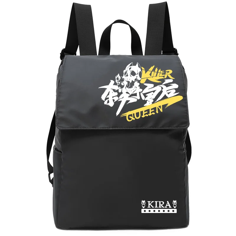 Школьный рюкзак с принтом Необычные приключения Джоджо |