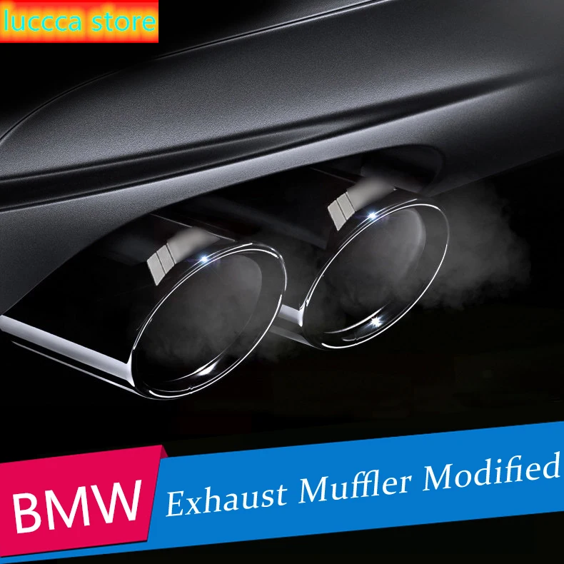 Аксессуары для BMW 1 2 3 4 5 7 Series X1 3GT F20 F22 F30 F32 F34 F10 F48 G30 G11 автомобильный выхлопной