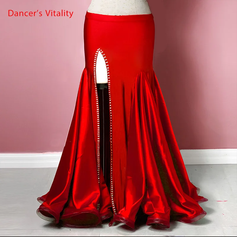 Фото Новая одежда для танца живота костюмы соревнований сатиновая Комбинированная