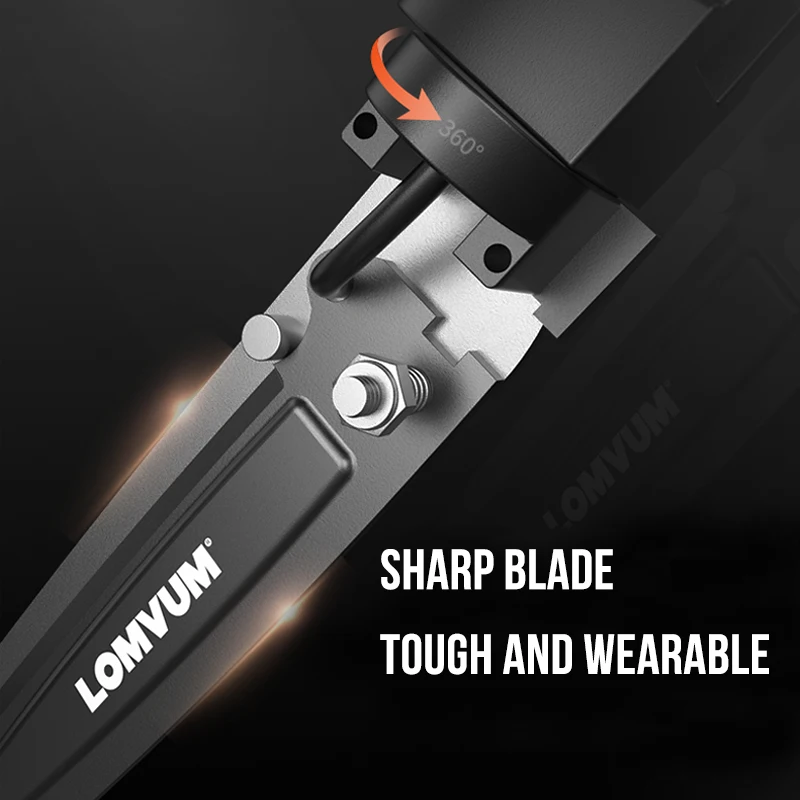 Садовые ножницы LOMVUM 360 ° садовые для газонокосилки обрезки фруктов триммер