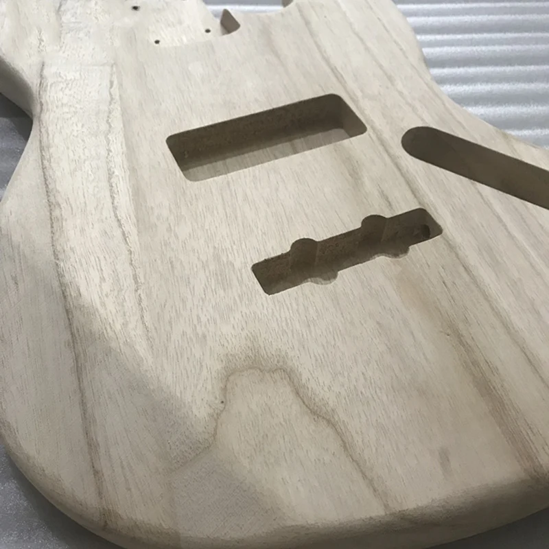 Незавершенная электрогитара корпус деревянный пустой гитары для JB стиль DIY части