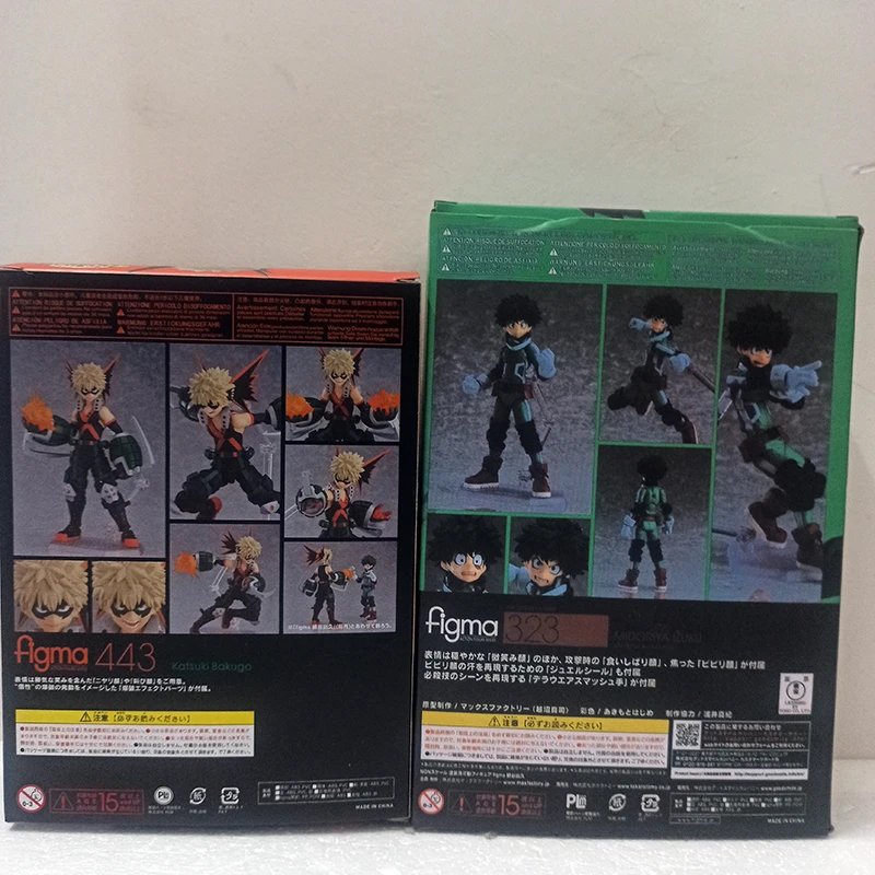 Фигурка моя геройская академия фигурка Figma 443 Katsuki Bakugou 323 Midoriya Izuku игрушки в
