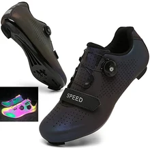 Outdoor sapatilha ciclismo MTB Cycling Shoes Men Sneakers Women Professional Road Bicycle Shoes Self-Locking Mountain Bike Shoes