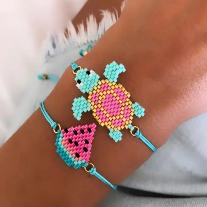 1 шт. детский браслет в стиле бохо|Плетеные браслеты| |