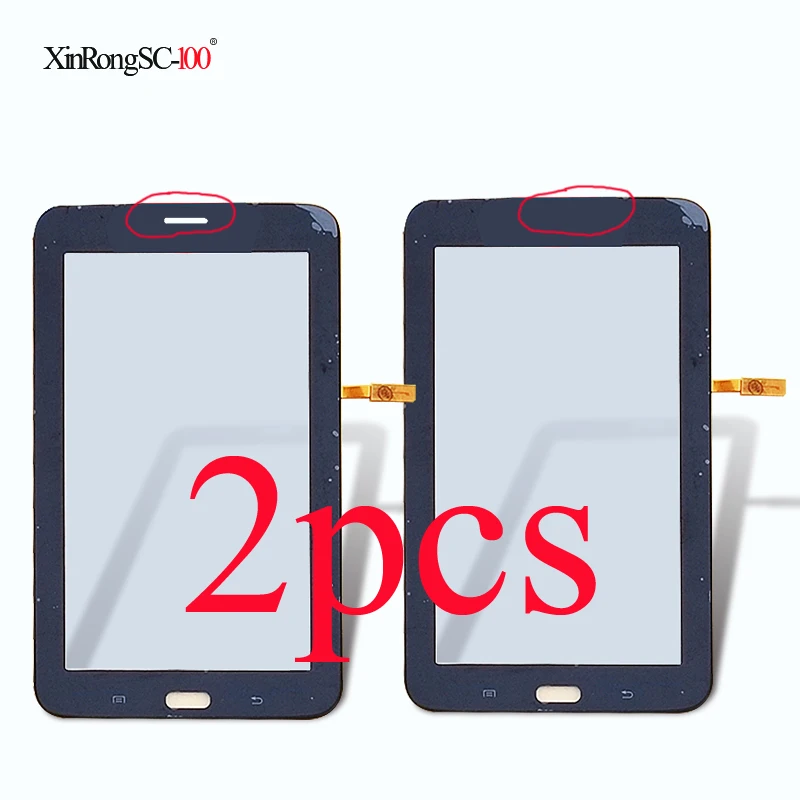 2pcs For Samsung Galaxy Tab 3 Lite 7.0 SM-T110 SM-T111 SM-T113 SM-T116 SM-T114 T110 T111 T113 T116 Touch Screen panel Digitizer - купить по