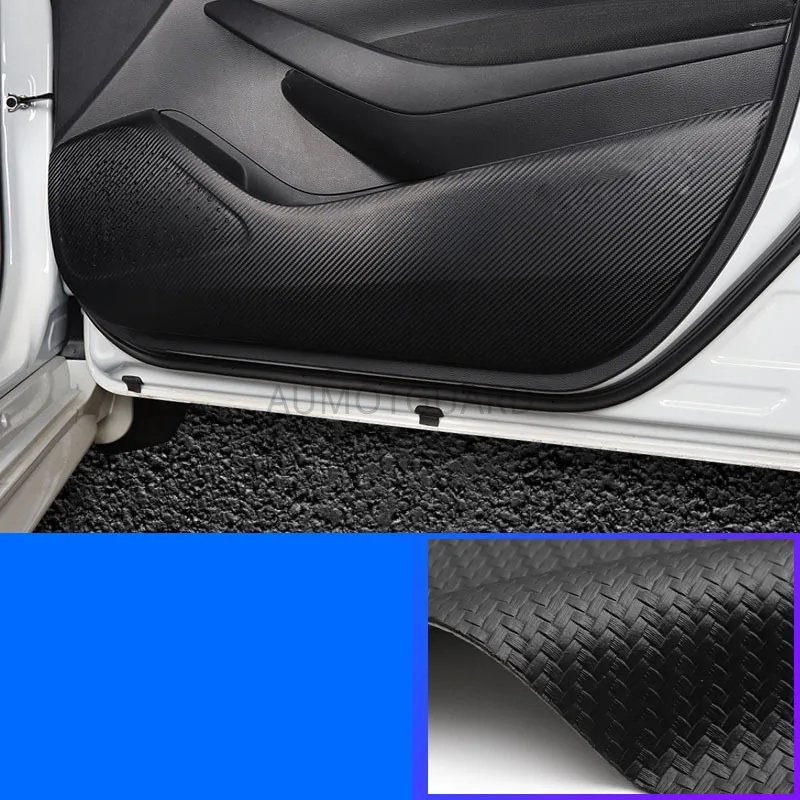 Кожаный черный защитный коврик с боковыми краями защитные противоударные