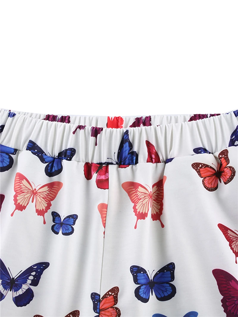 

Fashion Sports Jogger Print Loose Casual Pants Women High Waist Pocket Hip Hop Pencil Pants Streetwear Sweatpants