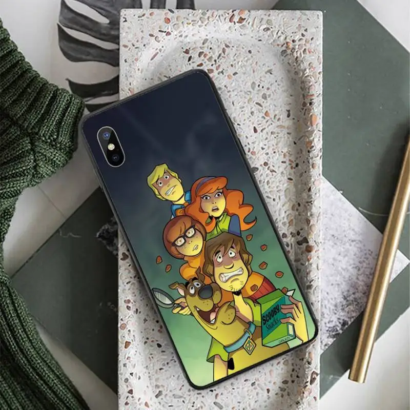 

Cute Scooby Doo dog Cartoons Movie Phone Case for iPhone 11 12 pro XS MAX 8 7 6 6S Plus X 5S SE 2020 XR