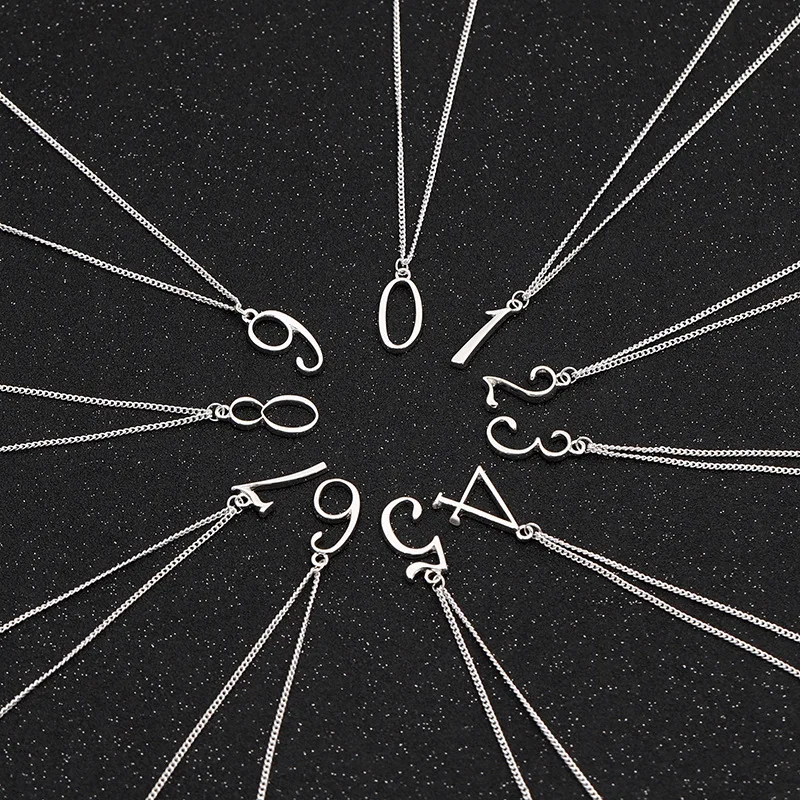 Милый счастливый номер из нержавеющей стали арабские цифры 0 1 2 3 4 5 6 7 8 9 короткое