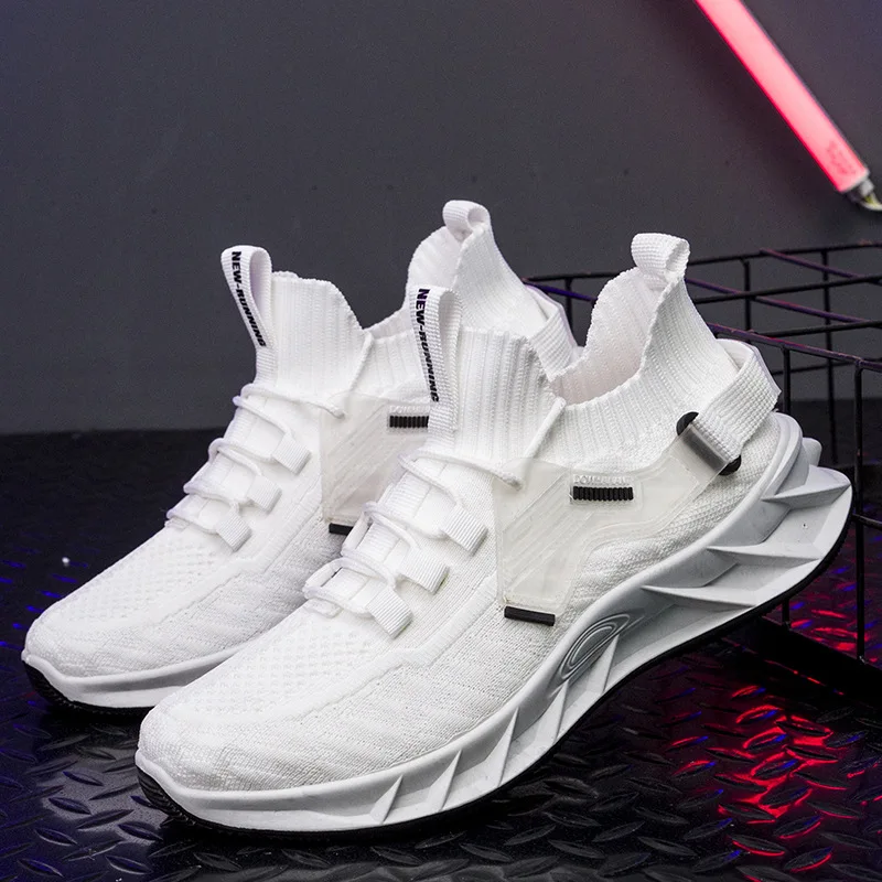 

Men Summer Casual Sneakers Breathable Shoes Mesh Fashion Large Size Shoes Man Tenis Masculino Adult Zapatillas Hombre Size 39-44