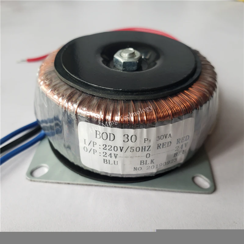 Двойной 15V 18V 24V 12V 0 220V медный изготовленный на заказ тороидальный изоляционный