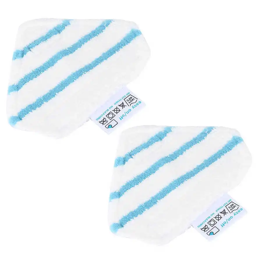 

2PCS Washable Triangular Shape Mop Cloths Pads Replacement Parts Fit for FSM1610 FSM1630