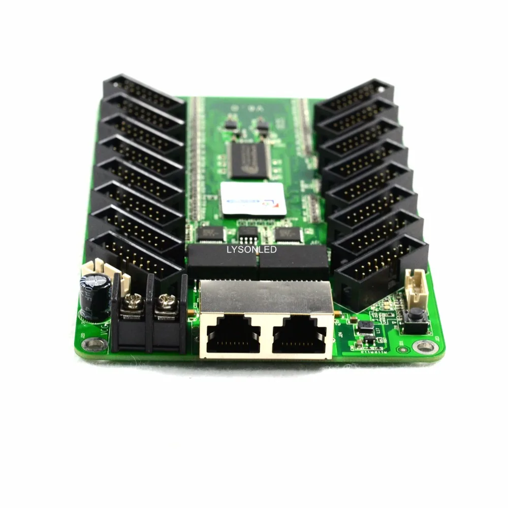 Цвет свет полно синхронный 5A 75E принимающая карта 16xHub75E Поддержка 1/32 Scan