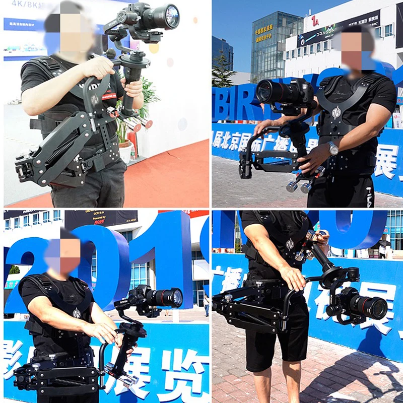 DJI Ronin S Gimbal Поддержка жилет с двойной Поддержка нагрузкой на стрелу 9 кг для Zhiyun Crane 2 DJI Ronin S карданный 3-осевой стабилизатор штатив «стедикам»