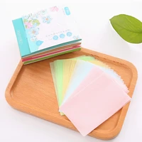 100pcsbox face oil blotting paper protable matting face wipes facial cleanser oil control oil absorbing face cleaning tools new