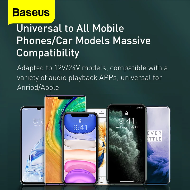 FM трансмиттер Baseus с Bluetooth и mp3 плеером 18 Вт|FM-трансмиттеры| |