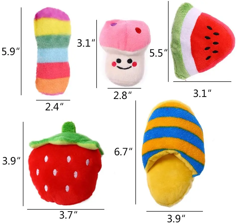 

Hot Plush Squeaky Bone Dog Toys Bite-Resistant Clean Dog Chew Puppy Training Toy Soft Banana Carrot And Vegetable Pet Supplies