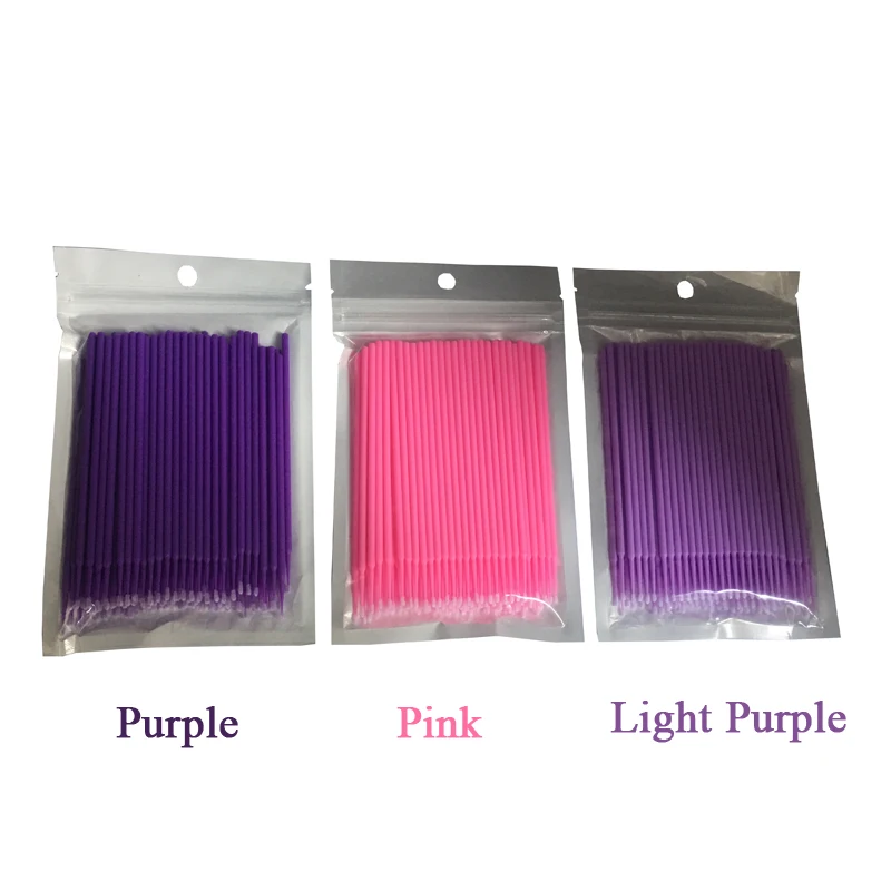 300 шт./лот принадлежности для микроблейдинга одноразовые ватные палочки татуаж