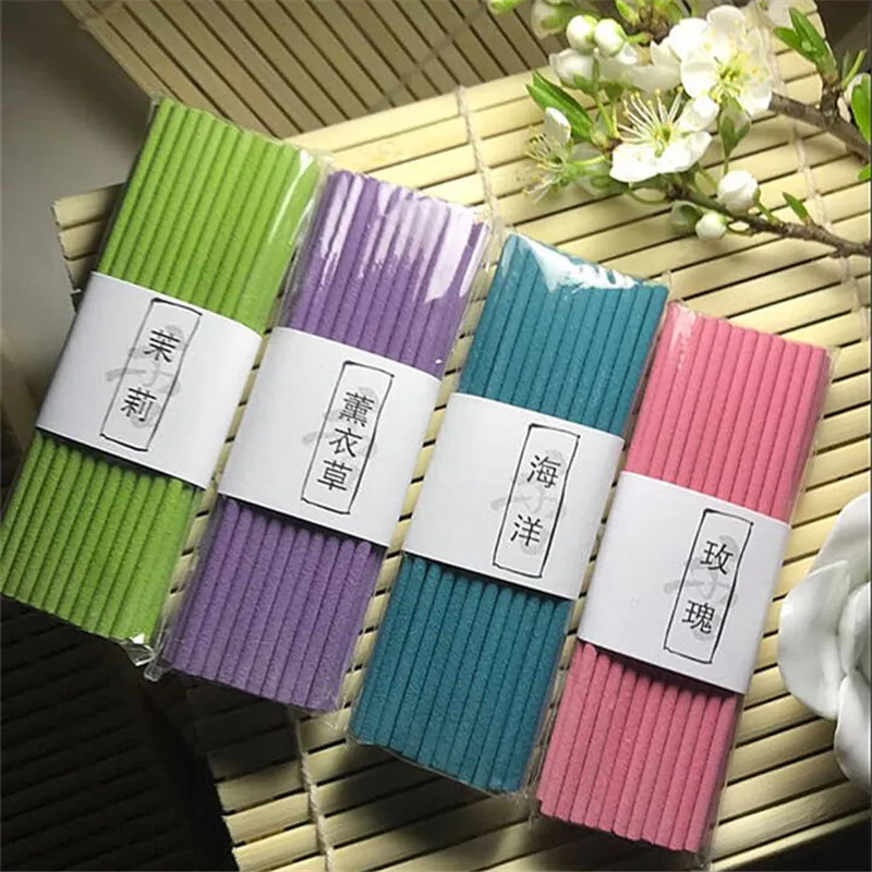 Копченый ароматический ладан палочка Творческий бамбуковая коробка благовония