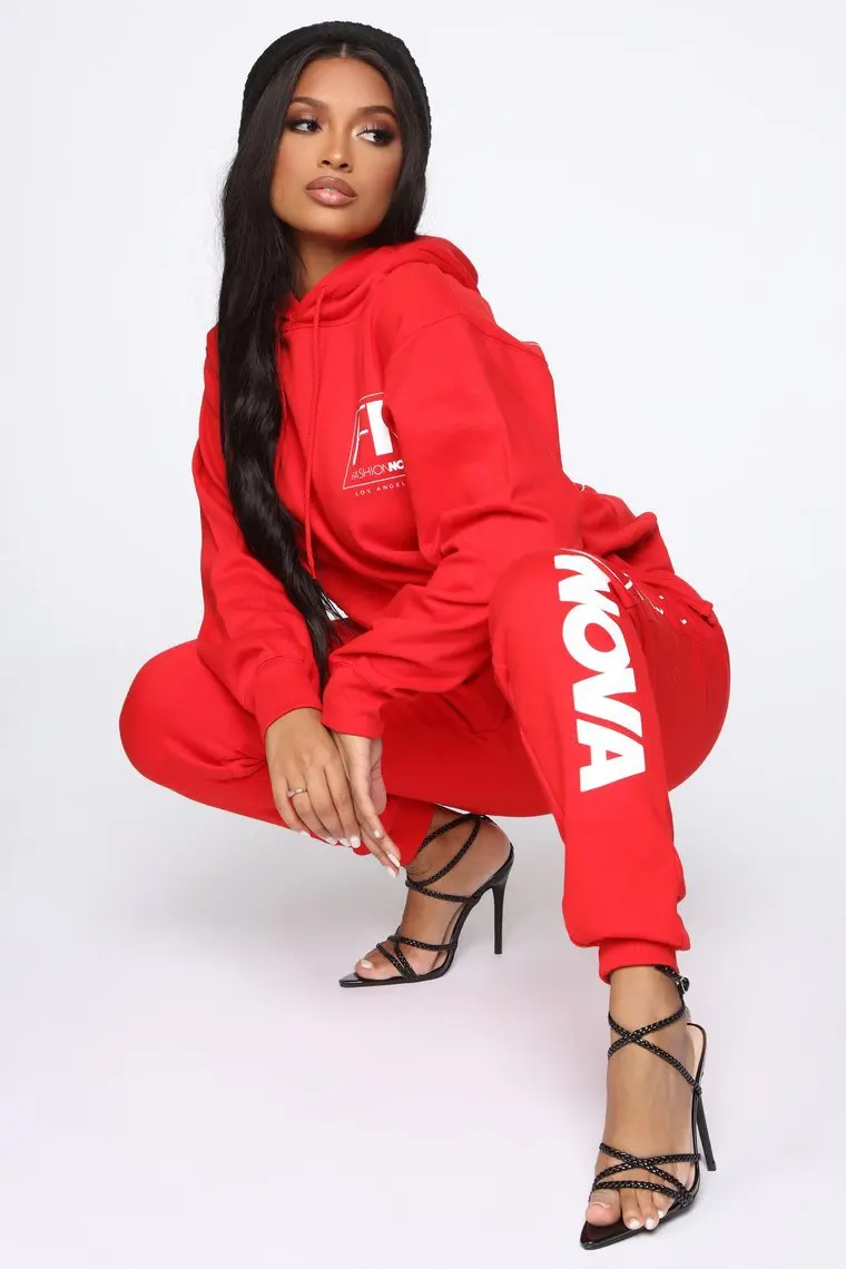 

2 piece outfits for women trendy clothes for women Sweater sweater straight-leg pants