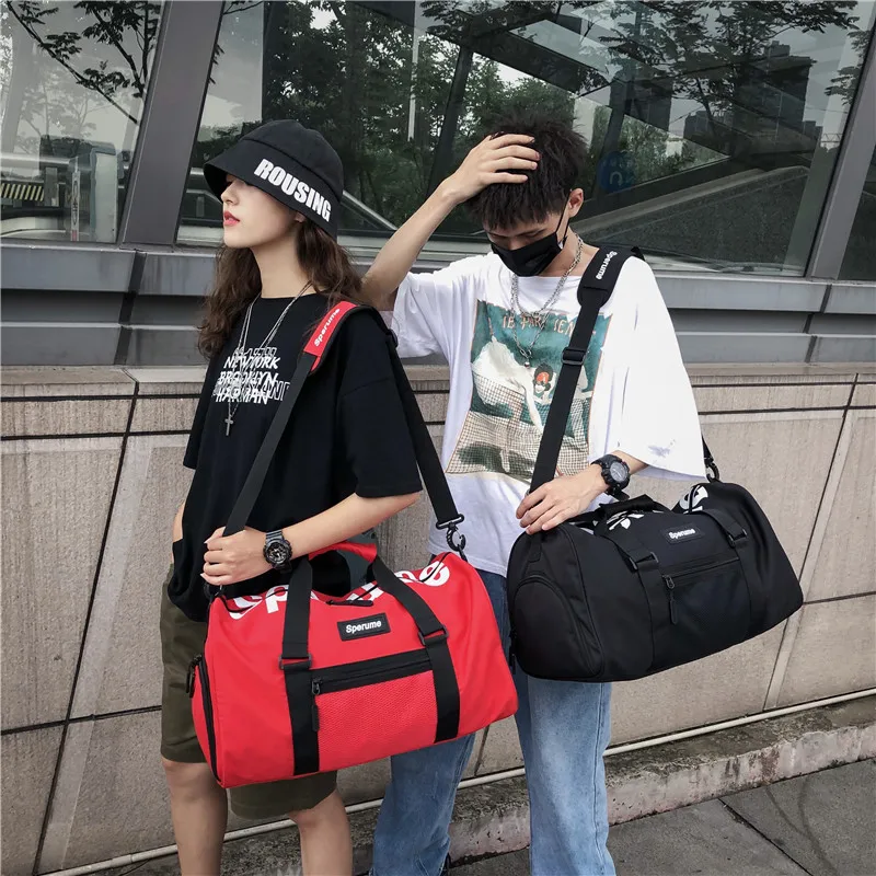 

Men and Women Travel Bag Organizer Weekend Handbag Sports Fitness Yoga Bags Large Shoulder Crossbody Bags Shoe Bag Packing Cubes
