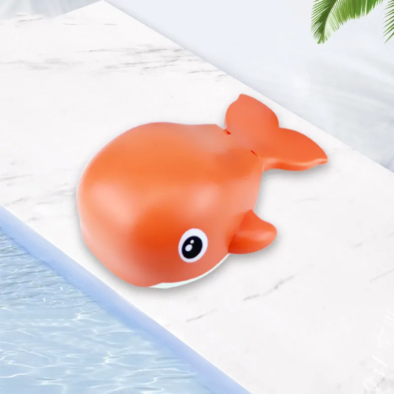 

Ребенок купается и играет в воде Забавный Симпатичный мягкий КИТ Красивая мультяшная цепочка рыба плавание вверх