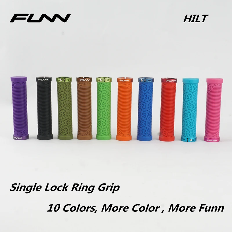 FUNN HILT GRIP MTB Mountain Bike Single Lock Ring 30MM Kraton Comfort Control AM Enduro XC BMX Down Hill Trail Bicycle |