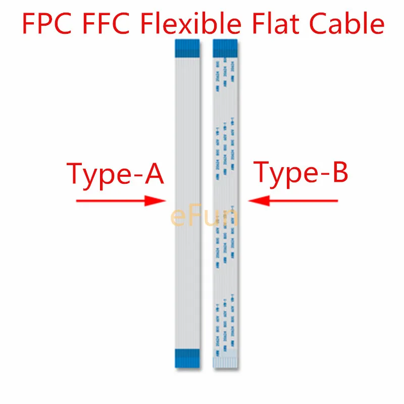 Гибкий плоский кабель типа A/Type-B 4 5 6 8 10 12 14 15 16 18 20 22 24Pin 0 мм FPC FFC см 200 | Строительство