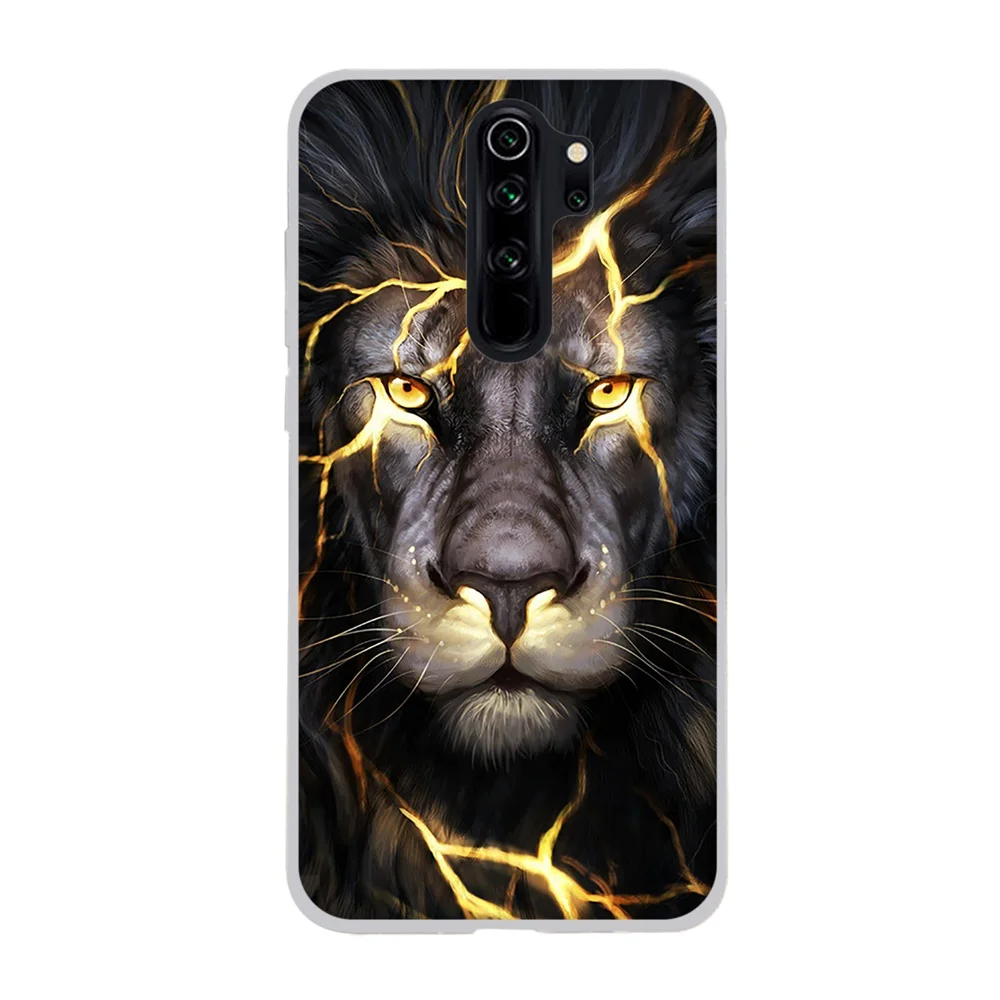 Чехол для Xiaomi Redmi Note 8Pro силиконовый мягкий ТПУ с рисунком Xiomi 8 Pro чехол NOTE PRO котом |
