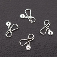 30pcsstethoscope pendant mini medical tools charms white angel charms diy handmade charm silver plated 2016mm a2006