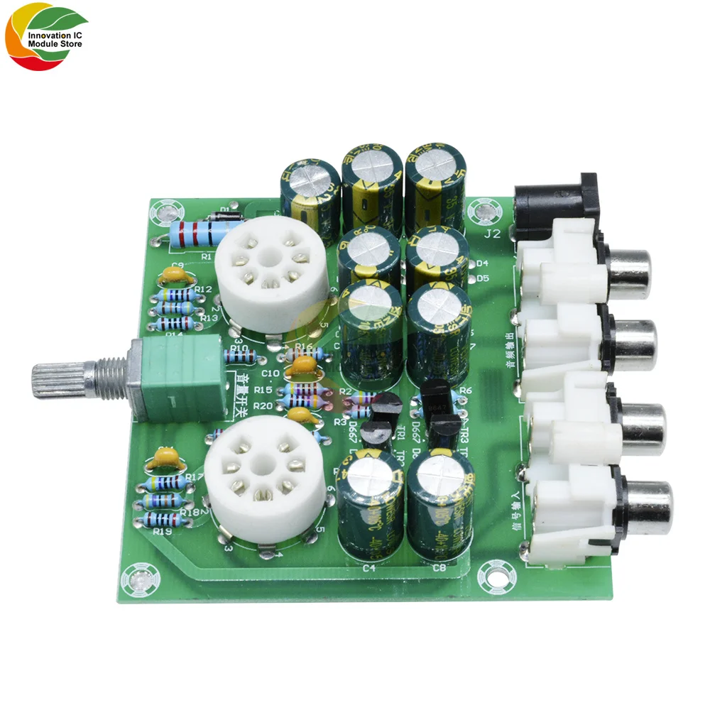 Трубчатый предусилитель Fever 6J2 Стерео плата предусилителя для наушников клапан