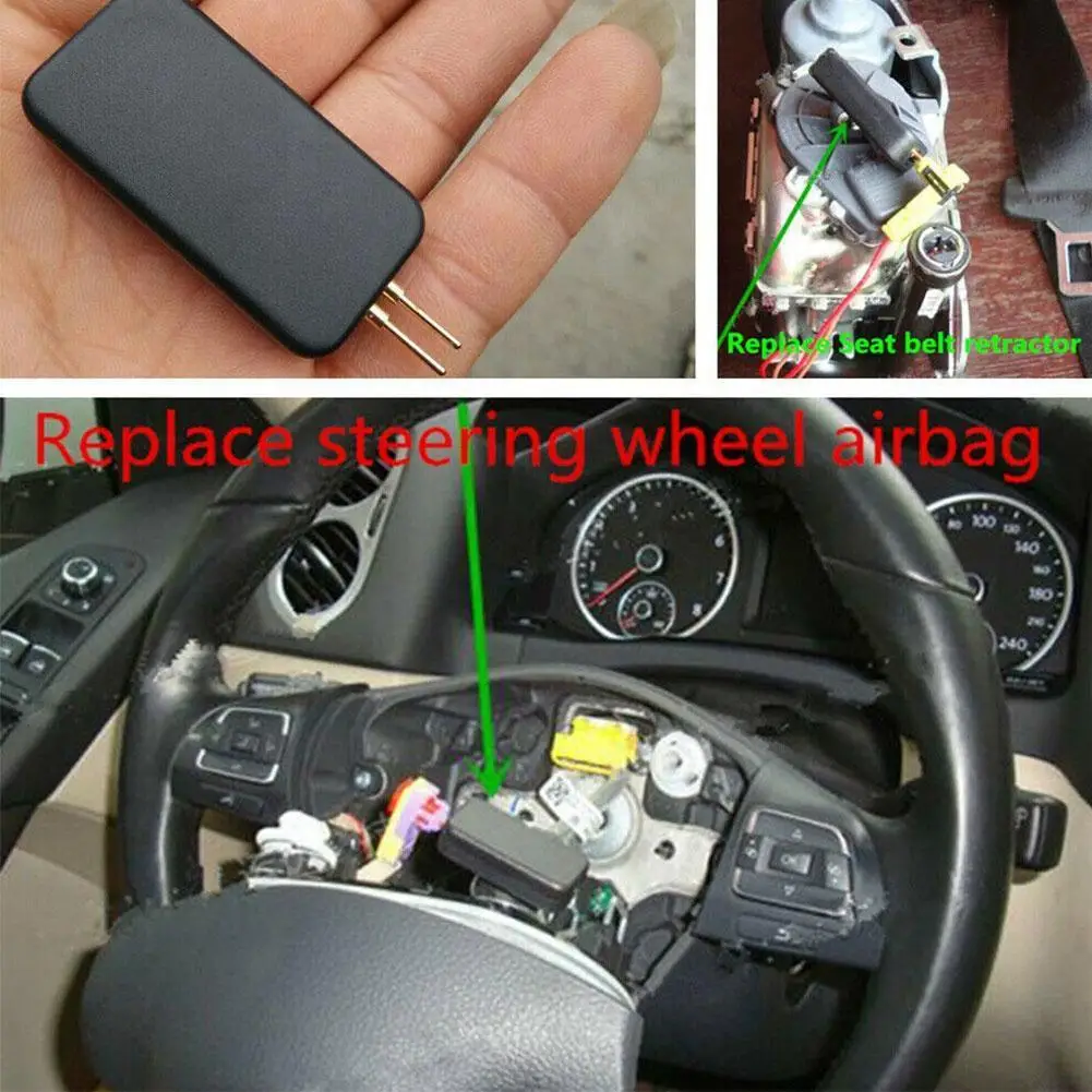 

Universal SRS Car Airbag Simulator, Fault Location Diagnostic Resistance Emulator, Bypass, 10 piece/Units