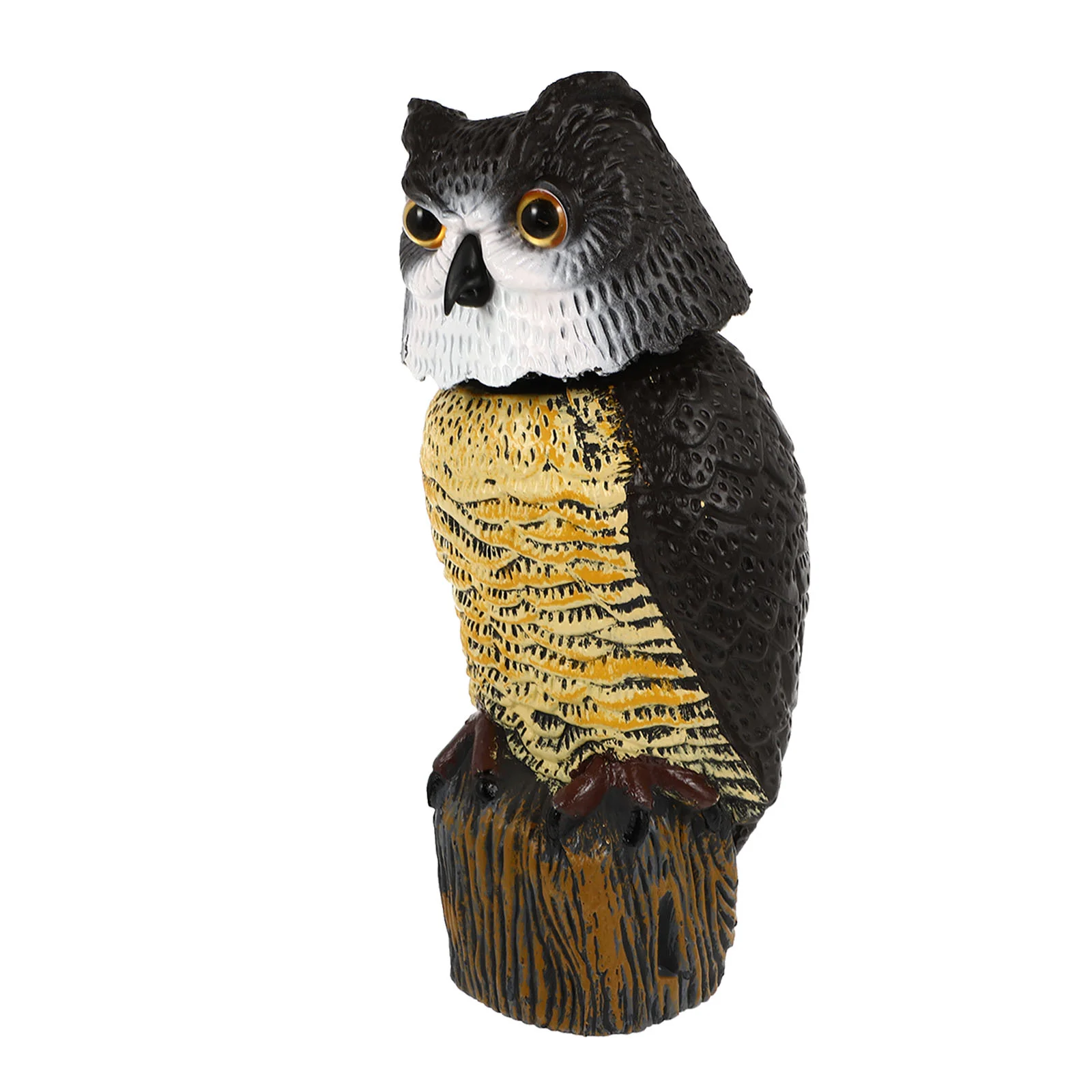 

1Pc Garden Owl Model Adorn Decorative Owl Craft Lifelike Owl Figurine Ornament