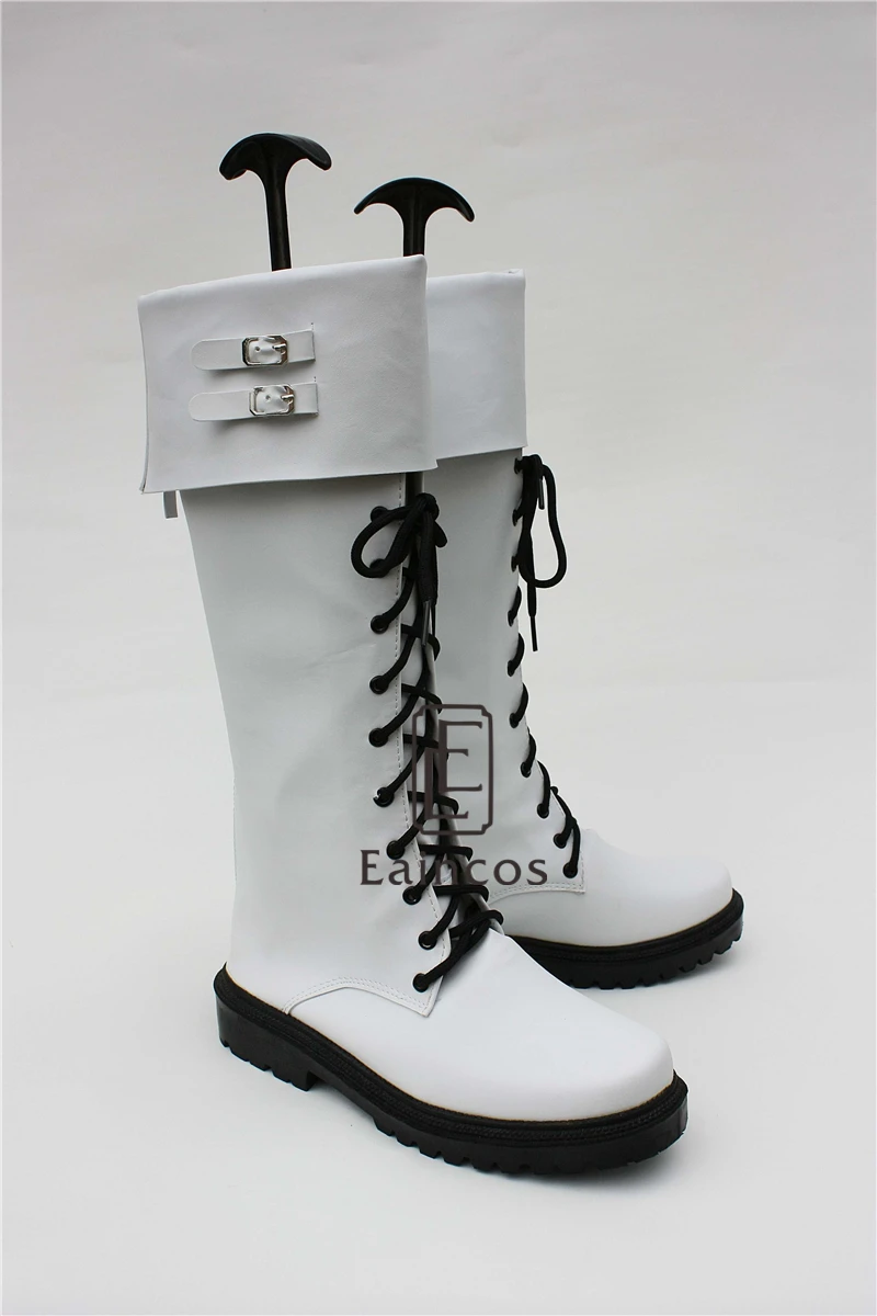 Аниме DMMD драматическое убийство прозрачные белые ботинки косплей обувь на заказ