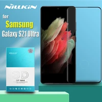 nillkin tempered glass for samsung galaxy s21 ultra 5g full coverage safety protective glass screen protector