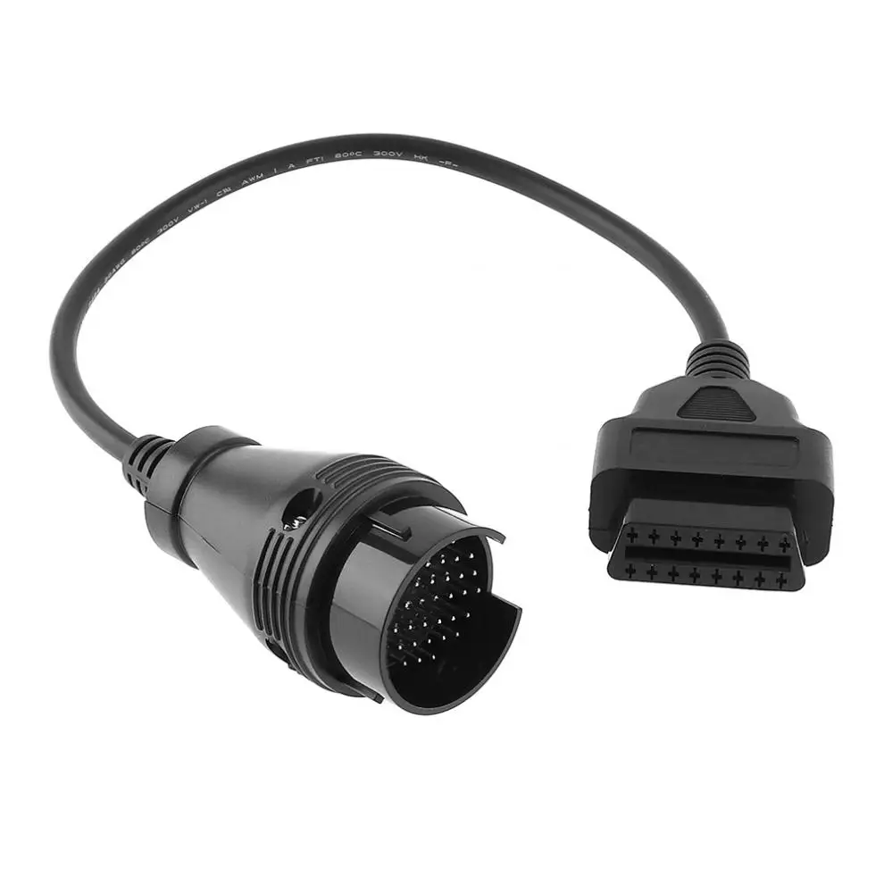 OBD II OBD2 38 Pin папа к 16 Женский Диагностический адаптер автомобильный разъем кабель