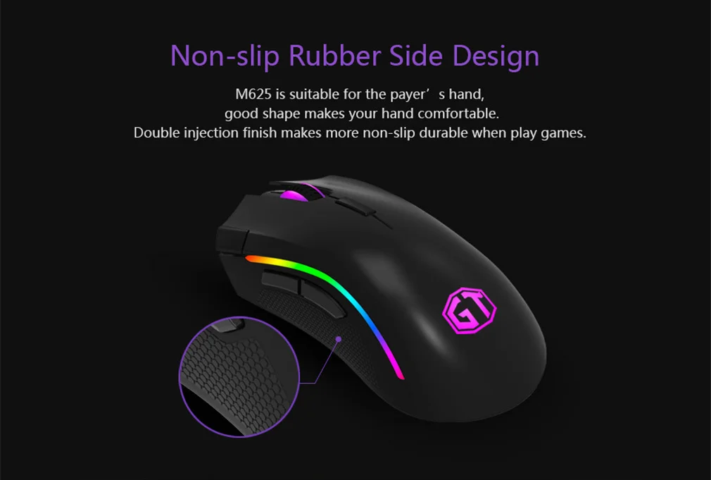 Delux игровая клавиатура T9X с одной рукой Механическая Проводная эргономичная RGB клавиатура и Delux M625 PMW3360 Проводная геймерская мышь для PUBG