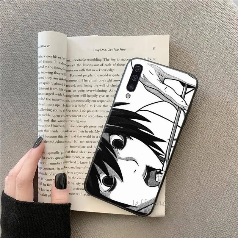 

Death Note Phone Case For Samsung galaxy S note 7 8 9 10 20 fe edge A 6 10 20 30 50 51 70 lite plus Soft Silicone Funda