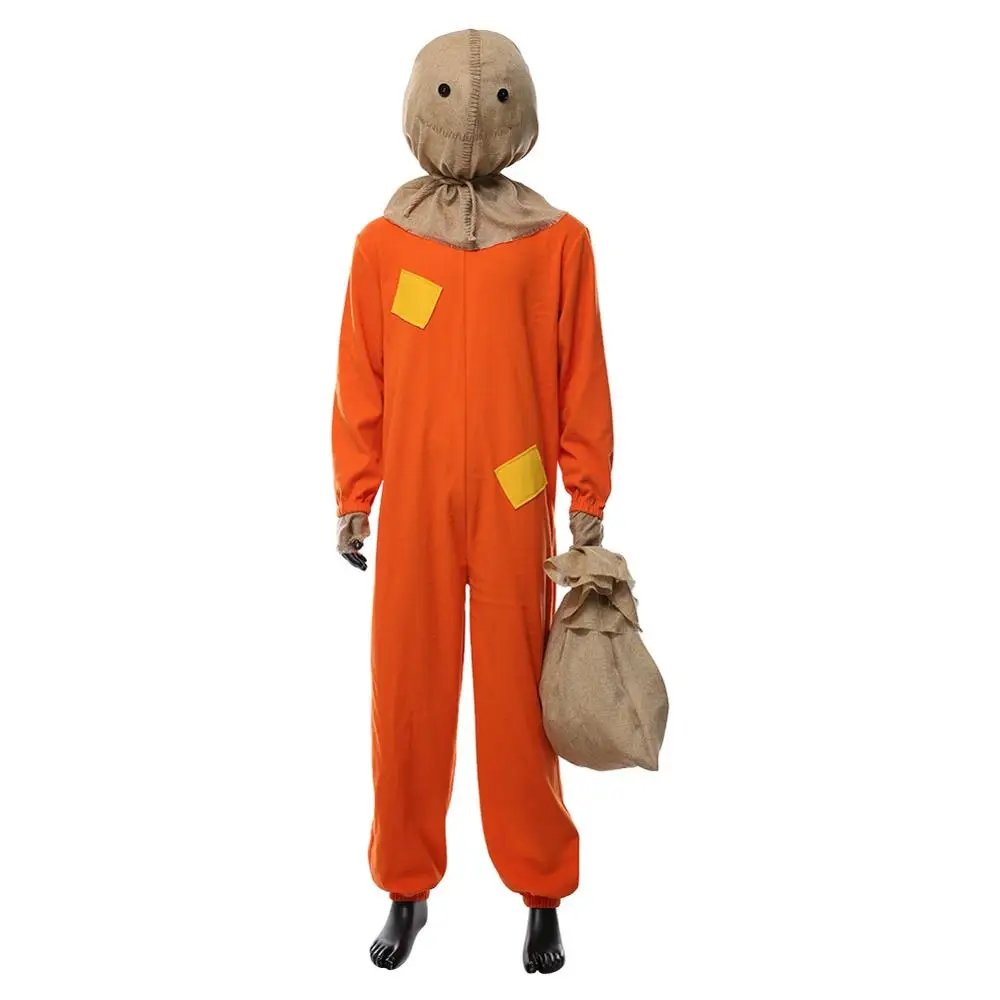 Костюм для взрослых и детей трик 'R Treat Sam маска головной убор опора ужас