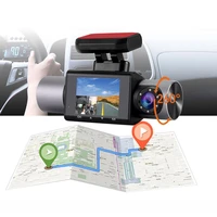 2in built in gps car dash cam set camera recorder driving recorder with night vision automatic recorded video car accessories