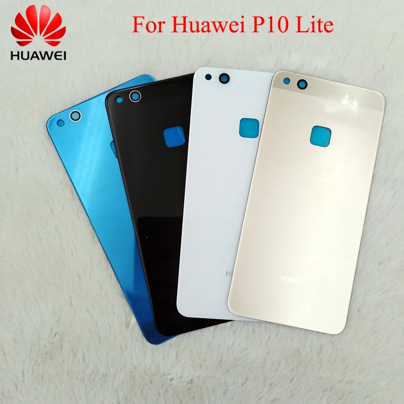 

Задняя стеклянная крышка батарейного отсека Huawei P10 Lite, задняя крышка корпуса, запасные части для Huawei P10 Lite с клейкой наклейкой и логотипом