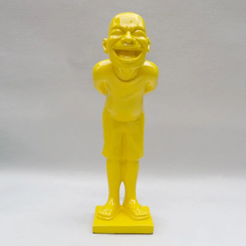 Оригинальный абстрактный YUE MINJUN приветственный персонаж для дома гостиной