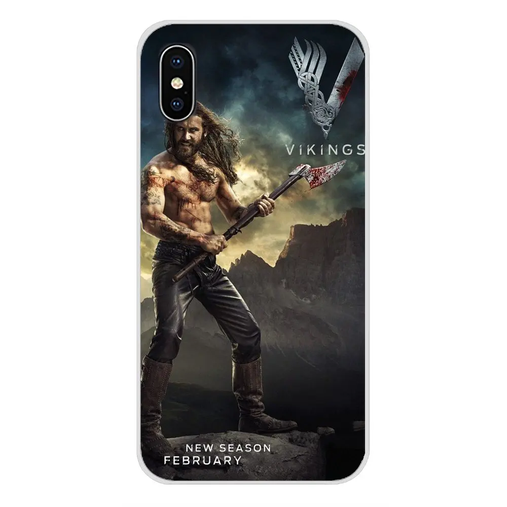 Аксессуары чехол для телефона Ragnar Lothbrok Vikings samsung A10 A30 A40 A50 A60 A70 Galaxy S2 Note 2 3 большое