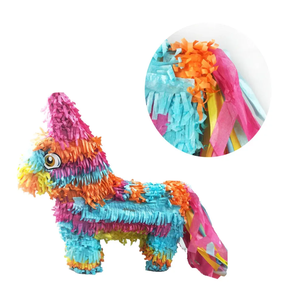 Pinata Pinatas Единорог шприц для мини-взрослых палочка День рождения Дети Хэллоуин