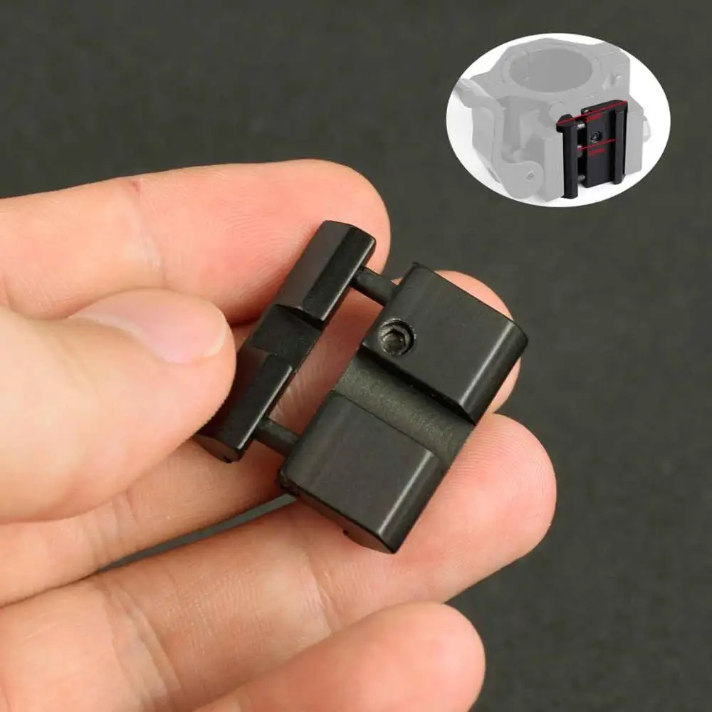 Тактический легкий портативный адаптер из алюминиевого сплава с защелкой от 11 мм